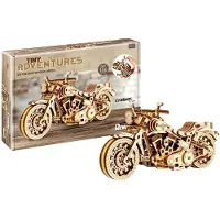 Revell 00614 Tiny Adventures - Cruiser V-Twin Motorfiets (bouwpakket) Hout