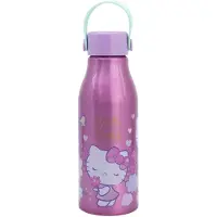 Stor Hello Kitty Aluminium Drinkfles – 760 ml – Met rubberen draaglus – Sluit goed af – Drinkfles voor kinderen – Roze