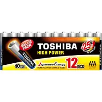 Toshiba HIGH POWER 12 stkus AAA