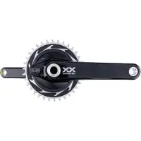 Sram XX SL T-Type Eagle PowerMeter DUB Wide 34 Tanden 12V Zwart Crankset (Zonder Case)