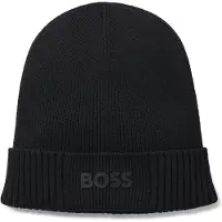 BOSS Muts 'Asic' zwart / wit