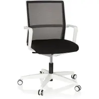 Hjh OFFICE MOVE-TEC NET 3D - Professionele bureaustoel Wit / Zwart