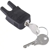 New Looxs Racktime slot Secureit - Lock voor Racktime Fietstassen Adapter - Zwart
