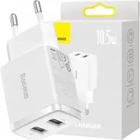 Tactical Compacte universele wandadapter, wit, voor binnengebruik