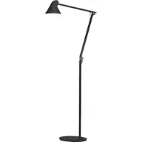 Louis Poulsen NJP vloerlamp Zwart, LED, 3000k