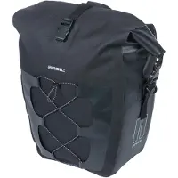 Basil Navigator Waterproof - Enkele fietstas MIK STUDS- 25-31 Liter - Zwart - 100% waterdicht