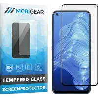 Mobigear Screenprotector geschikt voor Realme 7 Glazen | Premium Screenprotector - Case Friendly - Zwart