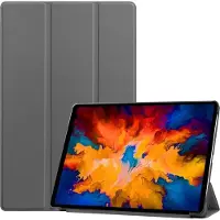 Mobigear Tri-Fold Bookcase voor Lenovo Tab P11 Pro Gen 1 - Grijs