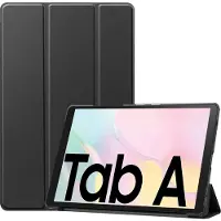 Mobigear Tri-Fold Bookcase voor Samsung Galaxy Tab A7 (2020) - Zwart