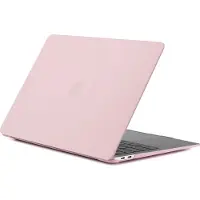 Mobigear Laptophoes geschikt voor Apple MacBook Air 13 Inch (2010-2019) Hoes Hardshell Laptopcover MacBook Case | Matte - Pastelroze - Model A1369 / A1466
