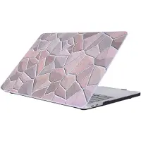 Mobigear Laptophoes geschikt voor Apple MacBook Pro 15 Inch (2016-2019) Hoes Hardshell Laptopcover MacBook Case | Stone - Model 2 - Model A1707 / A1990