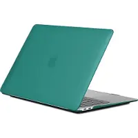 Mobigear Laptophoes geschikt voor Apple MacBook Pro 15 Inch (2016-2019) Hoes Hardshell Laptopcover MacBook Case | Matte - Donkergroen - Model A1707 / A1990