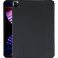 Mobigear Basics TPU Backcover voor Apple iPad Pro 12.9 (2021) - Zwart