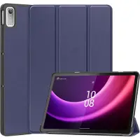Mobigear Tri-Fold Bookcase voor Lenovo Tab P11 Gen 2 - Donkerblauw