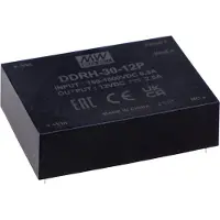 MEAN WELL DDRH-30-12P DC/DC-converter, print 12 V/DC Aantal uitgangen:1 x Inhoud 1 stuk(s)