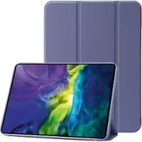 Mobigear Tablethoes geschikt voor Apple iPad 10 (2022) Hoes | Tri-Fold Gel Bookcase - Paars