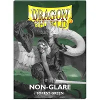 Dragon Shield - DS Non-Glare Matte Green Sleeves (100 sleeves)