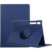Mobigear Tablethoes geschikt voor Samsung Galaxy Tab S9 Plus Hoes | DuoStand Draaibare Bookcase - Blauw