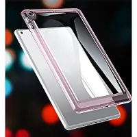 Mobigear Tablethoes geschikt voor Apple iPad 7 (2019) Hardcase Backcover | Crystal | iPad 7 (2019) Case | Back Cover - Transparant / Roze