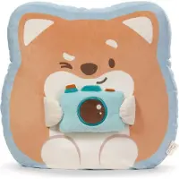 Nici - Hond Hiro met camera, knuffel