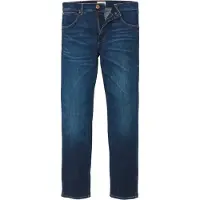 Wrangler Greensboro medium blue used stretch jeans