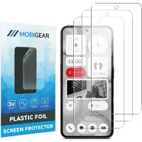 Mobigear Screenprotector geschikt voor Nothing Phone (2a) | Screenprotector Folie - Case Friendly (3-Pack)