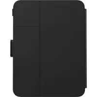 Speck Tablethoes geschikt voor Apple iPad Mini 7 (2024) Hoes | Balance Folio Bookcase + Stylus Houder - Zwart