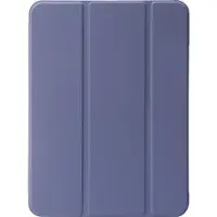 Mobigear Tablethoes geschikt voor Apple iPad 11 (2025) Hoes | Tri-Fold Gel Bookcase - Paars