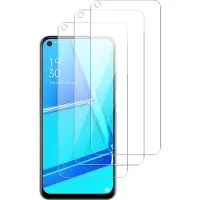 Mobigear Screenprotector geschikt voor OPPO A52 | Screenprotector Folie - Case Friendly (3-Pack)
