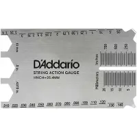 D'addario And Co RULER TO MEASURE AND ADJUST THE ACTION OF THE ADDARIO STRINGS