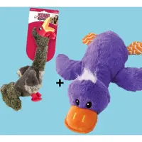 Kong shakers honkers kalkoen en shakers honkers eend 42x24,5x19 cm en 45,5x15,5x18