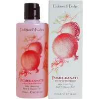 Crabtree & Evelyn Huidreinigingsbad- en douchegel Granaatappel Argan en druivenpit 8,5 Fl Oz
