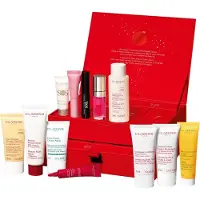Clarins Adventskalender voor de huid, 12 stuks