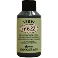 Davines high shine demi permanent color View 60ML 6.22- Intense Violet Dark Blonde