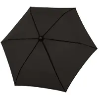 Doppler Carbonsteel Mini Slim Zak'paraplu met winddicht ontwerp