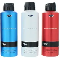 Ford Deodorant Spray Geschenkset 200ml Red + 200ml White + 200ml Blue