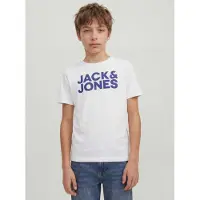 Jack & Jones Junior Shirt blauw / nachtblauw / wit