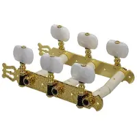 Salvador Cortez MH093GK-A1W Originele Stemmechanieken Set Goud met Parelmoer Knoppen voor Model 70