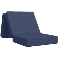 vidaXL Vouwbare Sofa Bed 75 x 67 x 45 cm Blauw