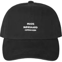 Mads nørgaard Kappe - Soft Twill Bargeld - Schwarz - - One Size - Kappen