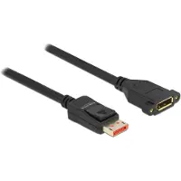 DeLOCK 8K DisplayPort-verlengkabel voor inbouw -