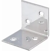 Alberts 851859 versterkingshoek | rvs | 40 x 40 x 40 mm | set van 10