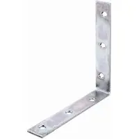 GAH Alberts 847449 stoelhoek | sendzimir verzinkt | 125 x 125 x 22 mm | set van 40