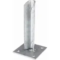 Alberts 658649 paalhouder | voor omheiningspaal | voor paal-Ø 38 mm