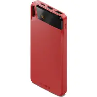 Cygnett Triple USB / USB-C Powerbank 10.000 mAh 15W - Rood