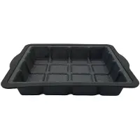 Autre Cakevorm in de vorm van een chocoladereep 22 x 24 cm Siliconen glasvezel