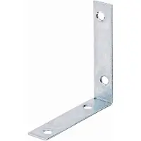 Alberts 849412 stoelhoek | sendzimir verzinkt | 75 x 75 x 16 mm | set van 50