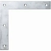 Alberts 851873 raamhoek | rvs | 120 x 120 x 20 mm | set van 10