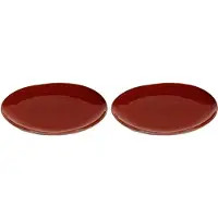 Serax - Marie Michielssen La Mère - Bord L - Venetiaans Rood - 25 Ø - 2 stuks
