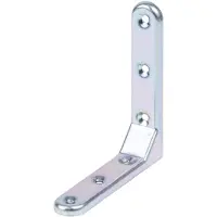 Alberts 858551 sierhoek | ingeperst | galvanisch verzinkt, gechromateerd | 103 x 103 x 21 mm | set van 20